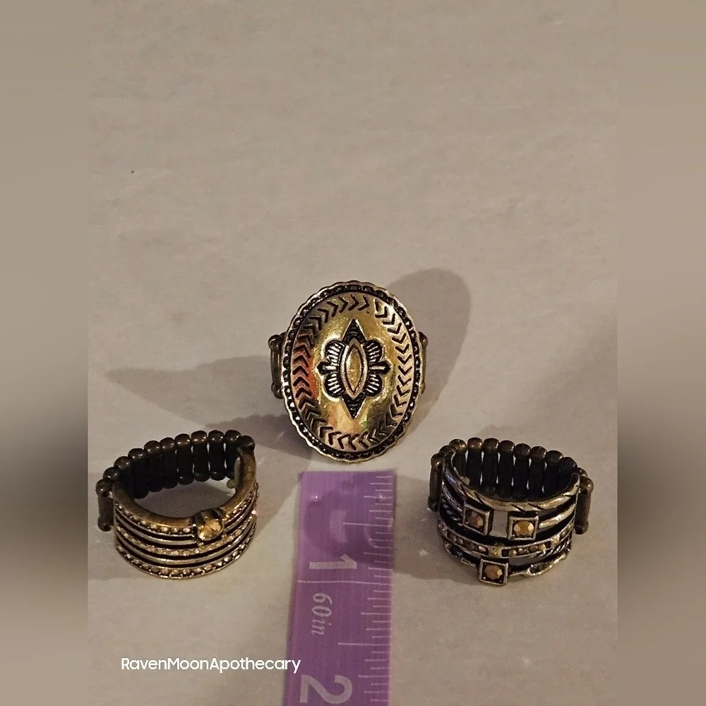 Three Expandable Rings